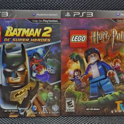 Factory Sealed LEGO PS3 Games