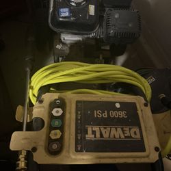 Dewalt 3600 Psi  Pressure Washer 