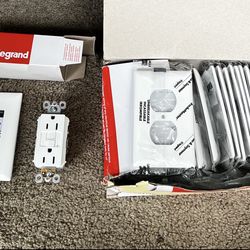 Electric Cover Plates And Outlet New