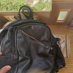 Leather Backpack 