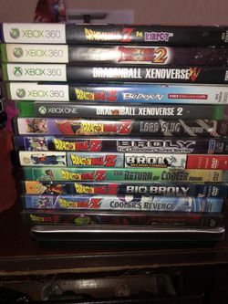 Dragon Ball Z games and DVDs