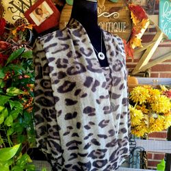 Kay Celine Animal Print Top 