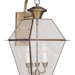 **NEW** 3-Light Outdoor Wall Lantern,
