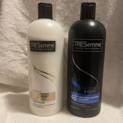 Tresemme Smooth & Silky With Argan Oil Shampoo & Conditioner For Dry Hair -