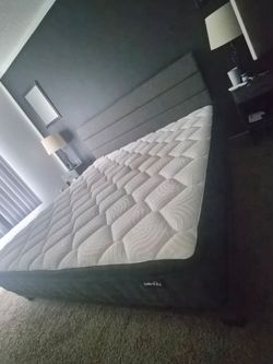 King Size Bed Frame and Mattress
