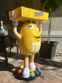 Vintage M&M Statue Figure