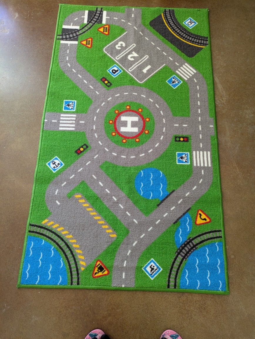 Kid Toy Car Rug