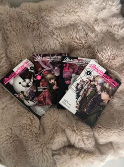 Danganronpa Manga Volumes 1-4  Good Condition