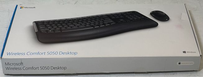 Microsoft Wireless Comfort 5050 Desktop Keyboard and Mouse Combo