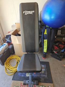 Basics Adjustable Workout Weight Bench Press,  for Home Gym, Supports up to 660 Pounds,