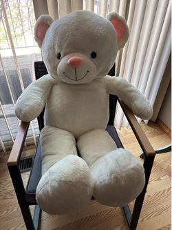 Giant Bear Plush Stuffed Great Condition
