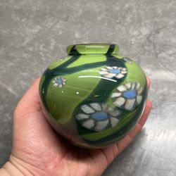 1972 Mark Peiser SIGNED ART GLASS PAPERWEIGHT