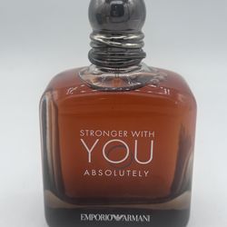 Armani Stronger with you Absolutely edp 3.4oz
