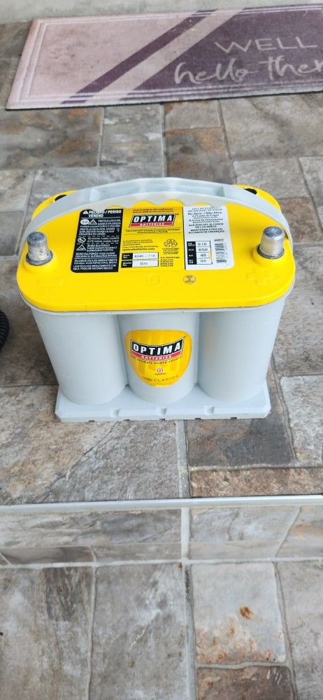 Optima Yellow Top Battery