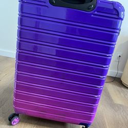28” Purple Pink Luggage 