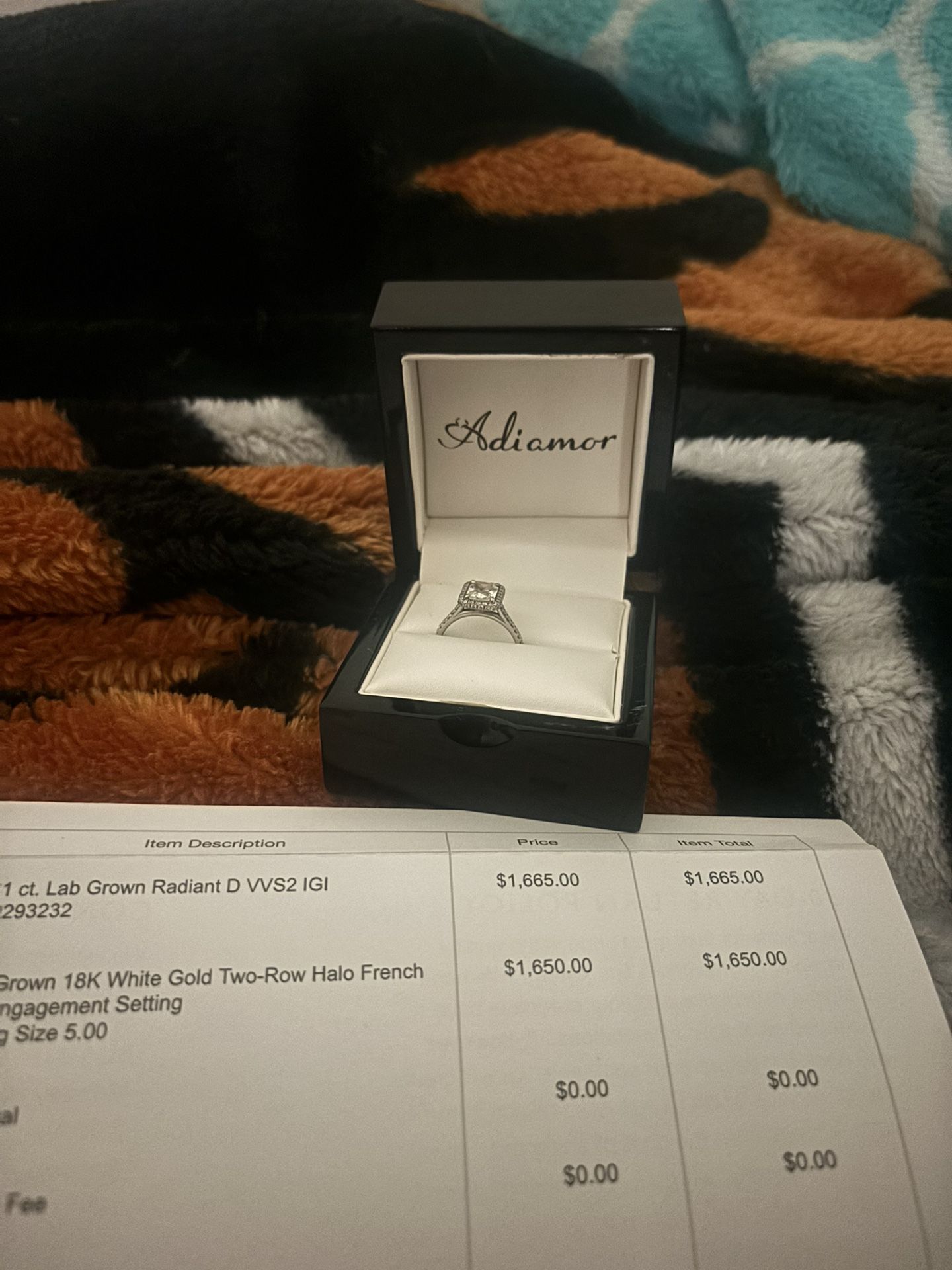 Diamond Ring Size 5 