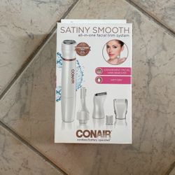 New Conair Satiny, Smooth All In One Facial Trim System
