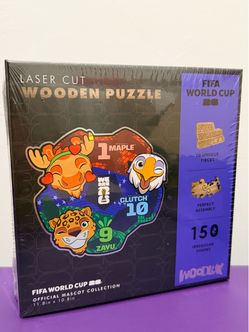 FIFA World Cup 26 Laser Cut Wooden Puzzle