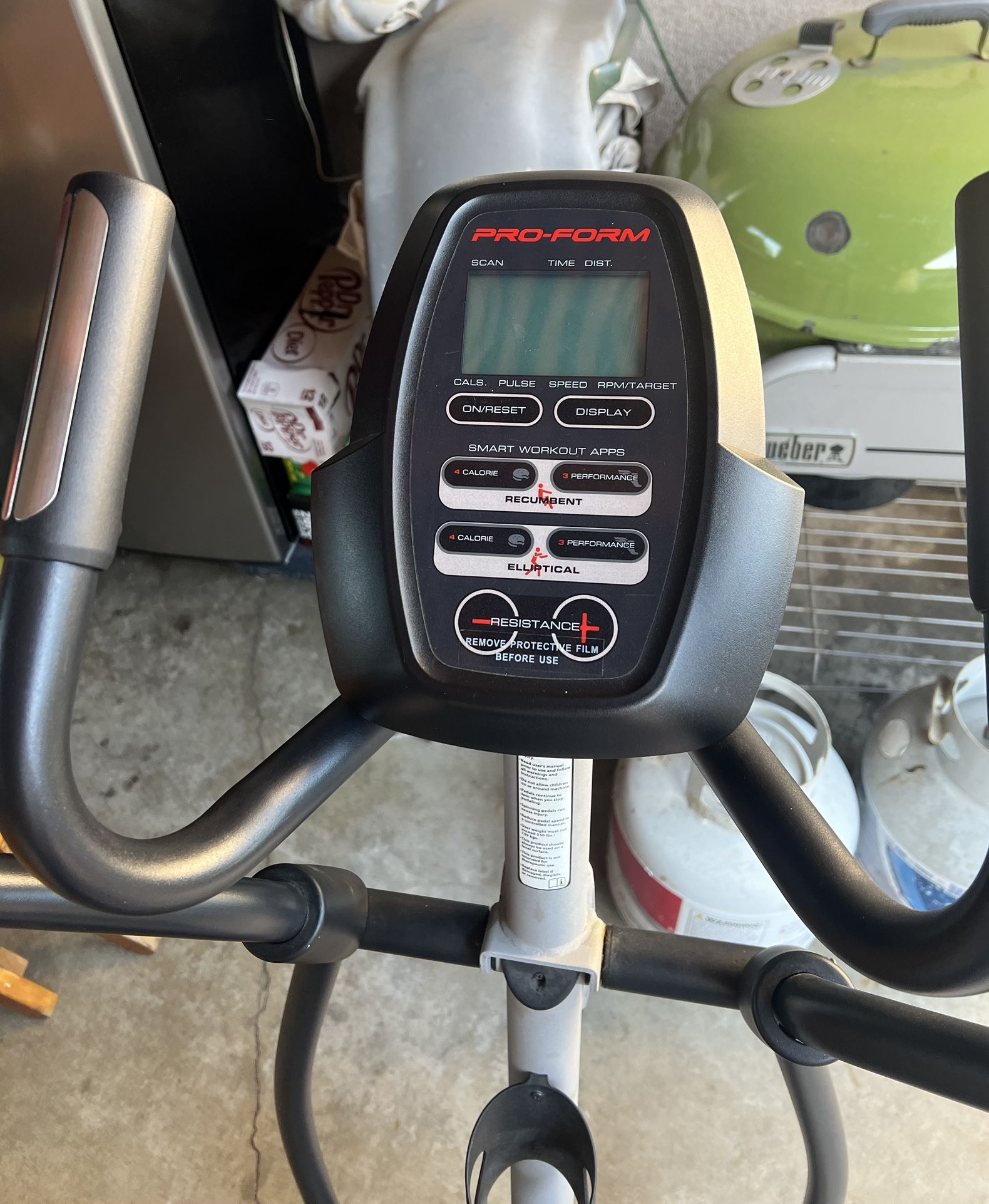 Pro-Form Hybrid Trainer Elliptical And Recumbent Bike
