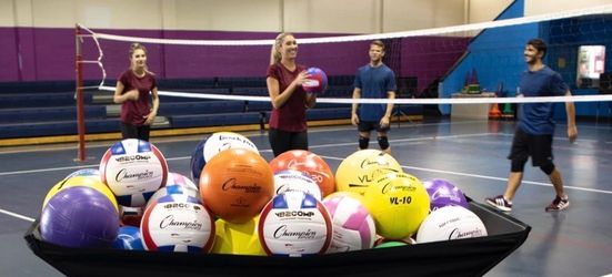 New - BSN SPORTS - Hammock Volleyball Cart / Block