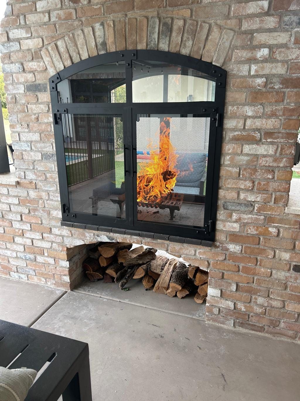 Custom Made Iron Fire Doors