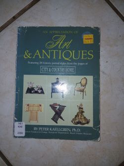 An Appreciation of Art & Antiques Book