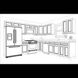 Fully Assembled and Delivered Kitchen Cabinets 