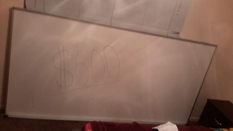 Dry erase board magnetic