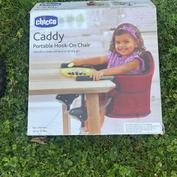 Grey Portable Caddy Hook On Chair 