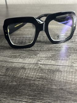 Oversized Clear Lens Glasses 