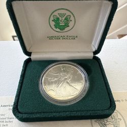 1992 US Silver Eagle - Original Packaging