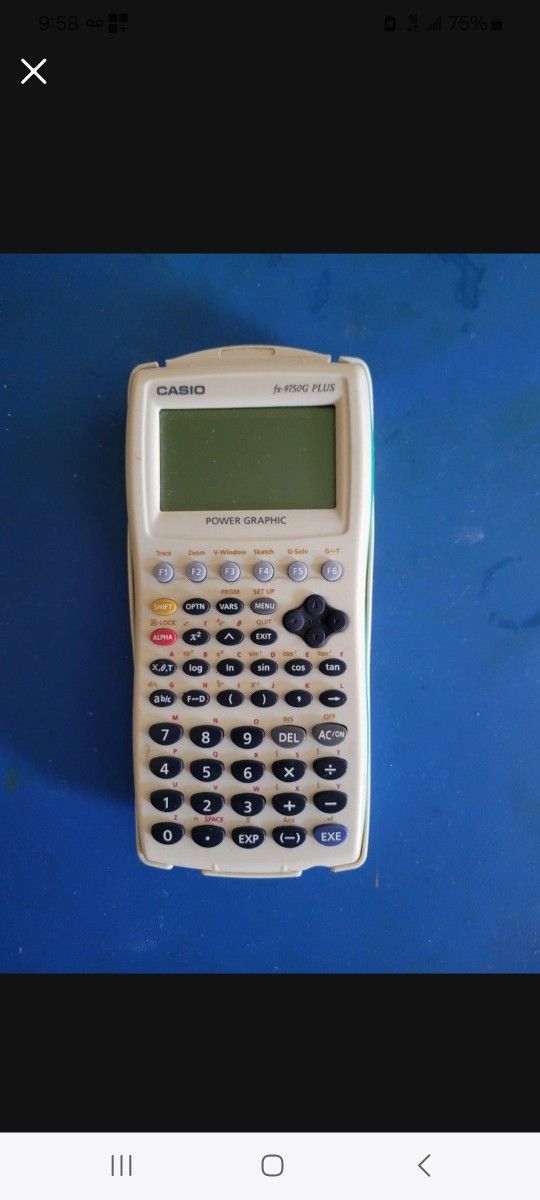 Casio Graphing Calculator Fx-9750g Plus