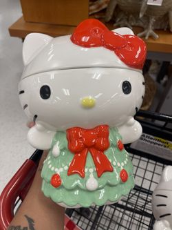 Hello Kitty Christmas Cookie Jar