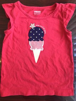Gymboree 4th of July shirt 12-18 months