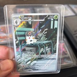 Pokémon TCG Spewpa 089/088 Illustration Rare Full Art Holo Perfect Order