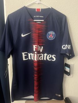 Nike 2018/19 Paris Saint-Germain PSG Home Soccer Jersey Football M Medium New 