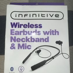 Infinitive Wireless Earbuds With Neckband