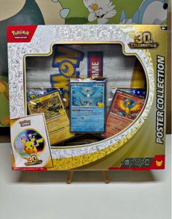 Pokémon TCG 30th Celebration Poster Collection Box