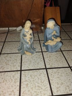 Vintage Madonna and child