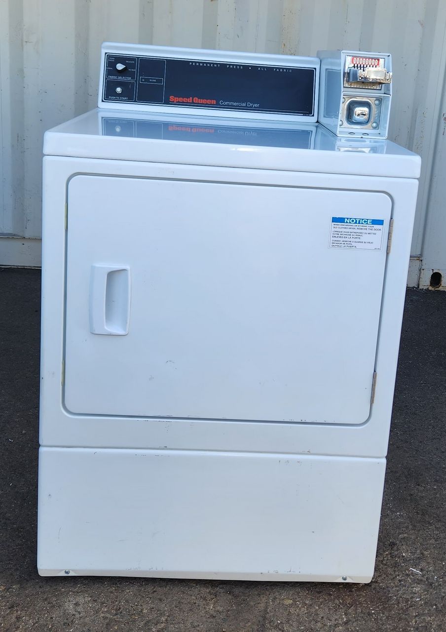 Refurbished Speed Queen SDG109WF Coin Operated Top Load Dryer