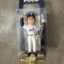 2024 Foco Shohei Ohtani Los Angeles Dodgers World Series Championship Bobblehead 811/2024