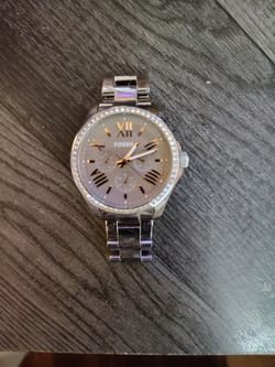 A Beautiful Fossil Cecil Multifunction Crystallized Watch