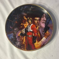 Star Wars Trilogy Collectible Plate