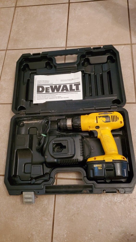 DeWalt 18v Drill