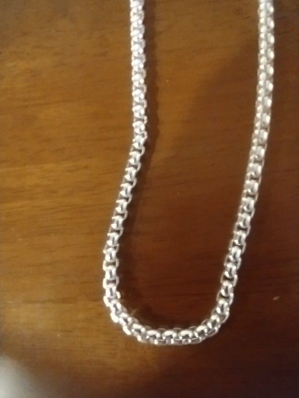 Sterling Silver Long Chain