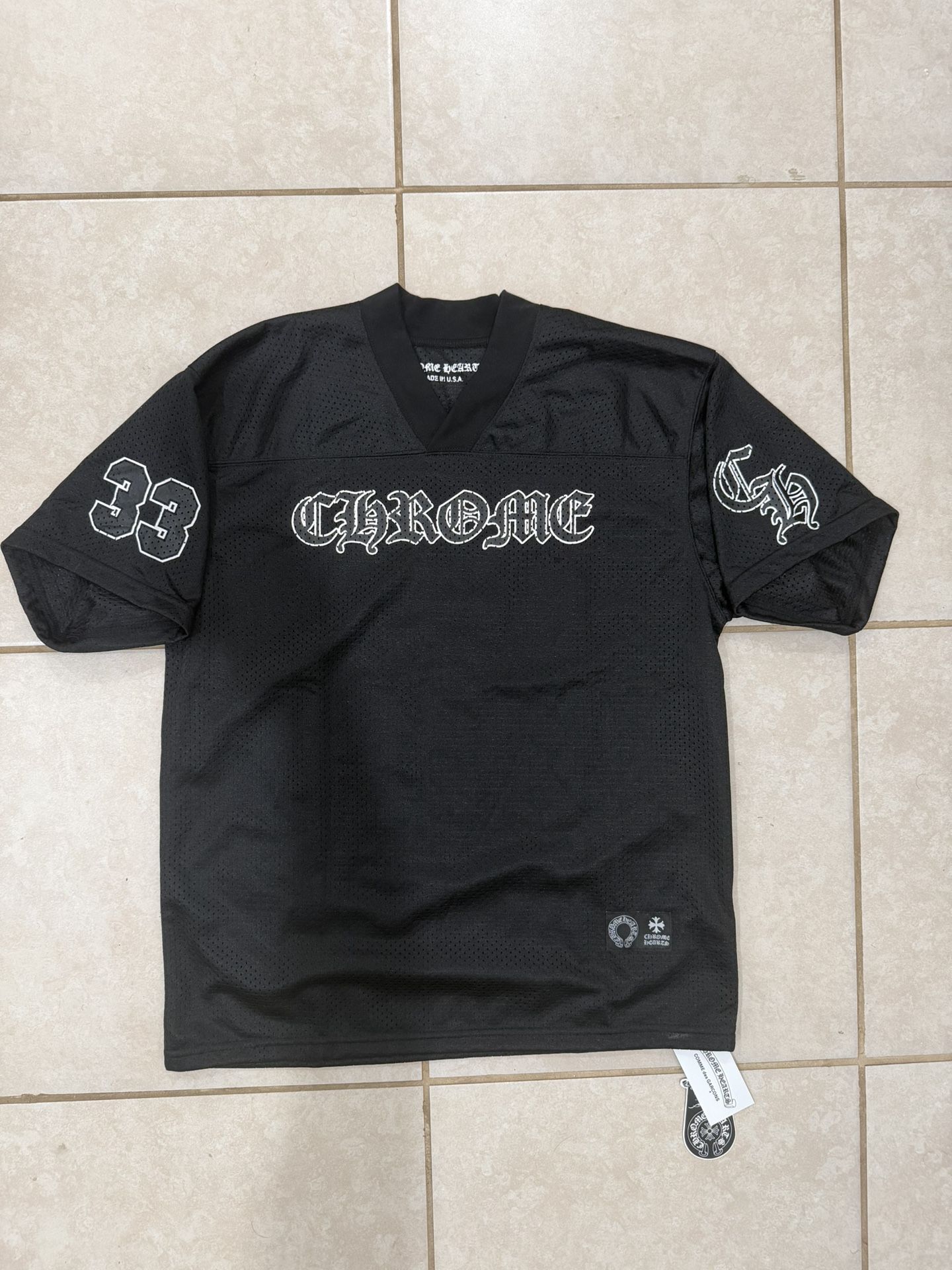 Black Chrome Jersey - Short Sleeve