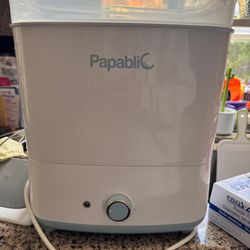 Papabli baby Bottle Sterilizer Steamer