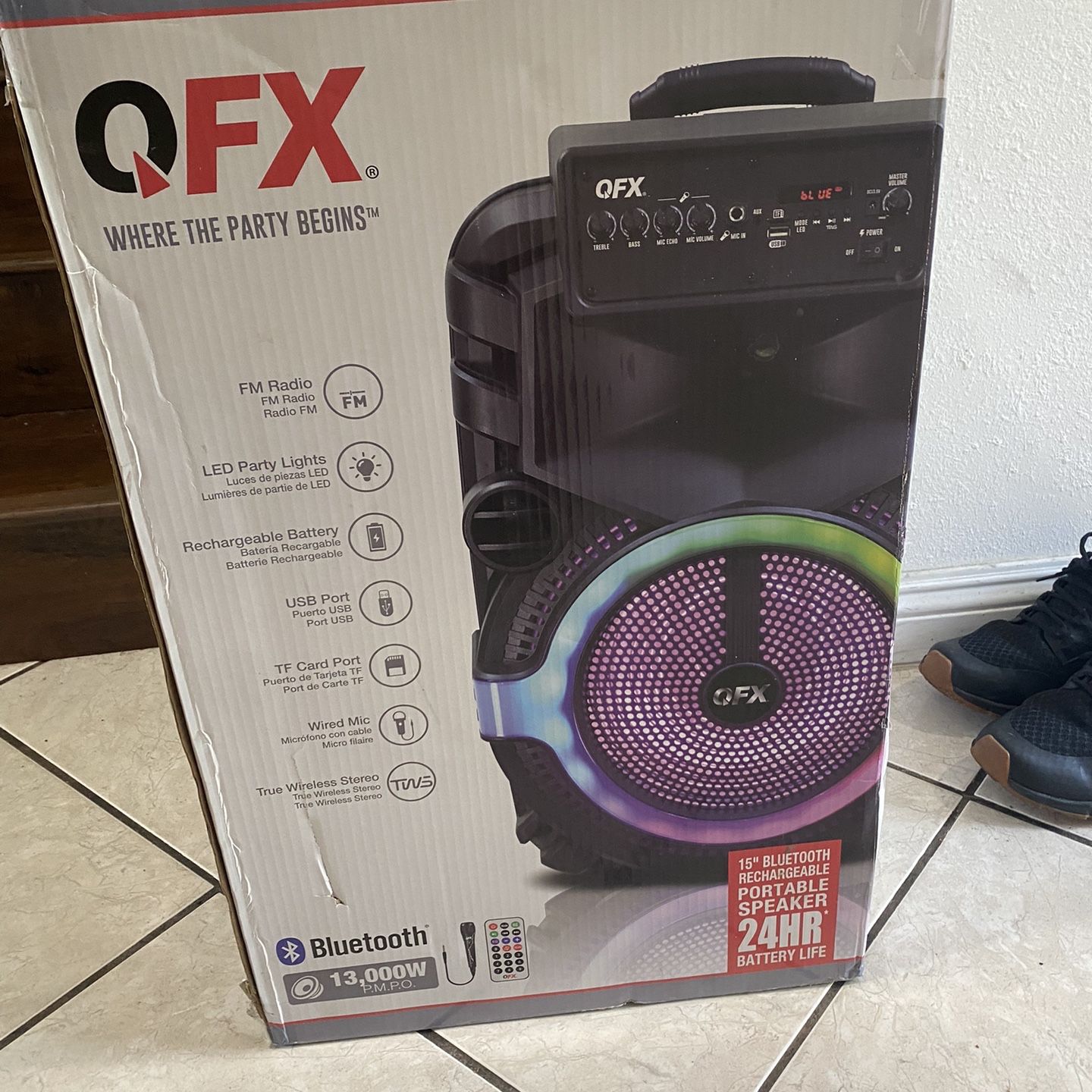 QFX Bluetooth Speaker 