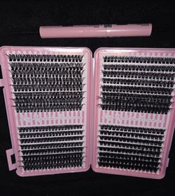 Cluster lashes w/ bond & seal