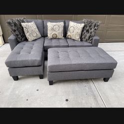 Gray Sectional Couch